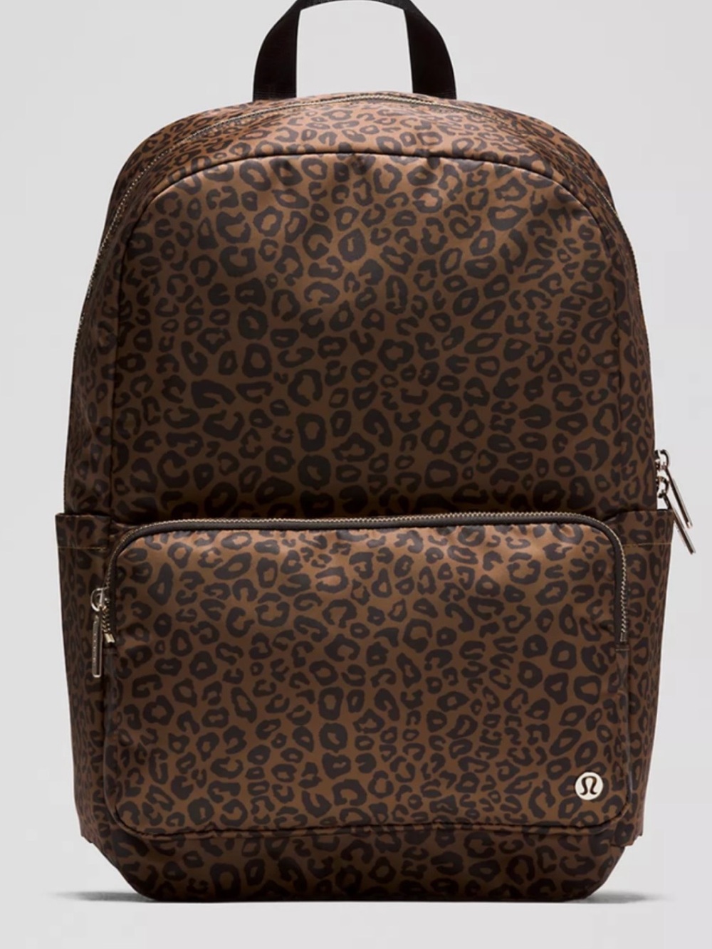 NWT lululemon athletica EVERYWHERE BACKPACK 22L METAL~LEOPARD KHAKI MULTI/GOLD